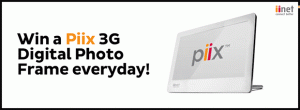 Win a Piix 3G Digital Photo Frame