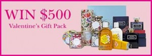 Crabtree & Evelyn – Win a $500 Valentine’s Day Gift Pack