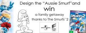 Essential Kids – design an Aussie Smurf and win family holiday to Gold Coast or 1 of 10 r/u The Smurfs 2 dvds