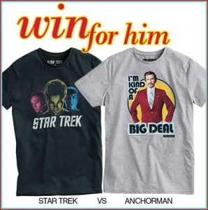 EziBuy – Win A T-Shirt For Him And A $120 Gift Card For You