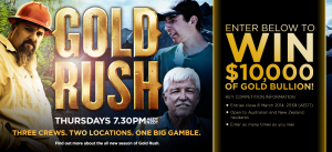 Foxtel – Discovery Channel – Win $10,000 Gold Bullion (Pay TV Subscribers)