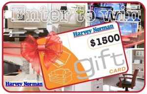 Glamorize yourself – Win $1500 Harvey Norman Voucher Giveaway
