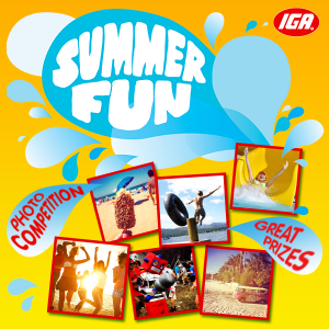 IGA – Summer Fun Photo Competition – Win $500 Vouchers Weekly