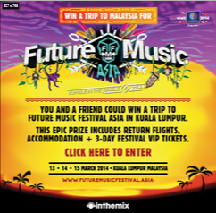 InTheMix – Win a trip to Malaysia for Future Music Asia 13-15 March 2014
