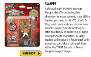 Just Kidding – Win 1/32 figures from Swappz range (Ages 7-13)