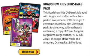 Just Kidding – Win 1/6 Roadshow Kids dvd packs (Ages 7-13)