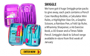 Just Kidding – Win 1/6 Smiggle packs (Ages 7-13)