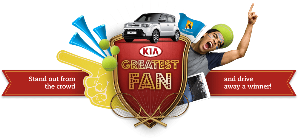 Kia Greatest Fan – Win a Kia Soul or iPad Daily – major winner chosen by Rafael Nadal (submit photo or video)