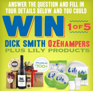 Lily Everyday – Win 1 of 5 Dick Smith OzE Hampers