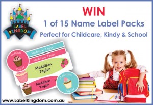 Mouths of Mums – Win 1 of 15 name label packs
