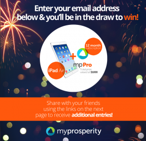 Myprosperity – Win an iPad Air + 12 month mp Pro Subscription Valued At $1000