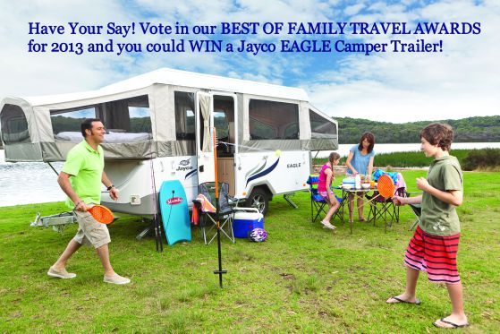 Out & About with Kids – WIN a JAYCO EAGLE CAMPER TRAILER