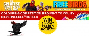 SilverNeedle Hotel – Win a 2 night Family Holiday plus top 20 runners up receive a Free Birds prize pack