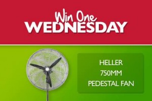 Stratco – Win A Heller 750mm Pedestal Fan Giveaway