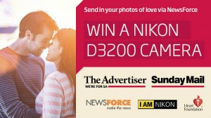 The Advertiser Send in a photo of what you love to win a Nikon D3200 Camera