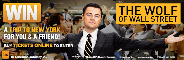 Village Cinemas – Win A Trip To New York – Buy Tickets To The a Wolf on Wall Street Competition