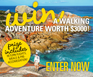 Win a 3 day walk in Tasmania’s beautiful Bay of Fires Conservation Area – Great Walks Magazine & Life’s an Adventure Competition