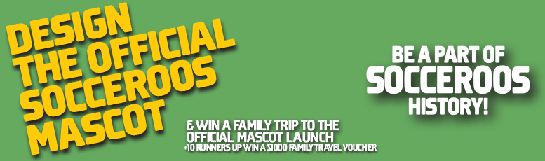 Cenovis, Woolworths, Design socceroos Mascot, Win a family trip to the official Mascot launch