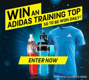 Coke – Powerade – Instant Win Adidas Shirts Competition