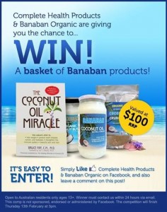 Complete Health Products – Win Basket of Banaban Organic Goodies Giveaway