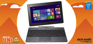 Dick Smith – (for University Students?) Win 1 of 5 Asus 10.1″ Transformer Books