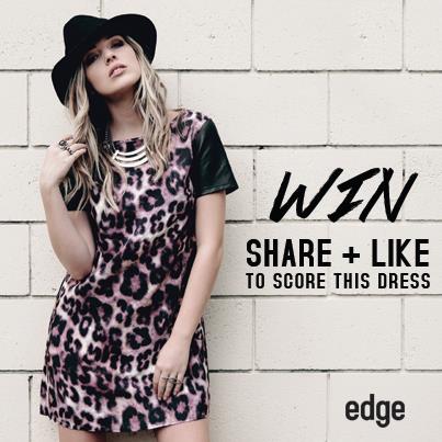 Edge Clothing Win this #allabouteve feline shift dress giveaway