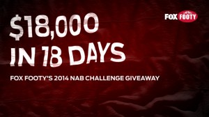 Fox Footy – Win $1,000 daily by watching NAB Challenge