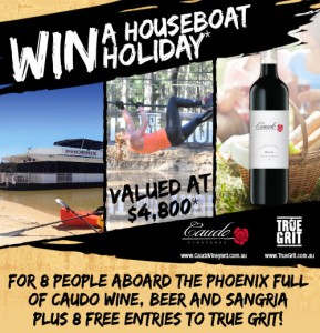 Get Wine Direct – Win a $4,800 Murray River houseboat holiday for eight people