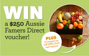 Healthy Food Guide – Win a $250 Aussie Famers Direct voucher