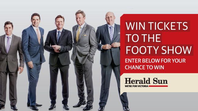 Herald Sun – win dinner for 10 at Platform 28 and footy show with meet and greet