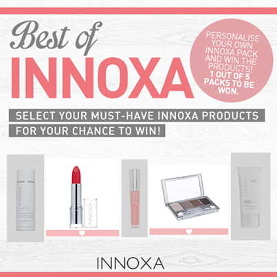 Innoxa – Win 1 of 5 Innoxa prize packs valued at $100