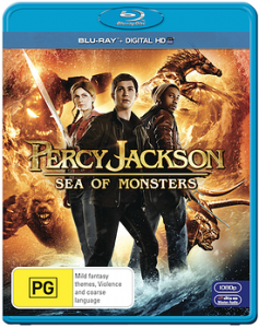 Just Kidding – Win 1 of 3 copies of Percy Jackson on dvd plus other mechandise (must be 7-13)