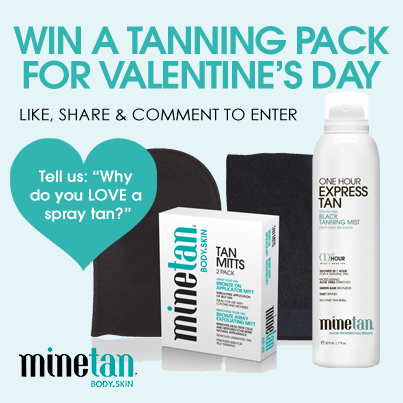 Mine Tan body skin – Win tanning products ( Like, share and comment to win)