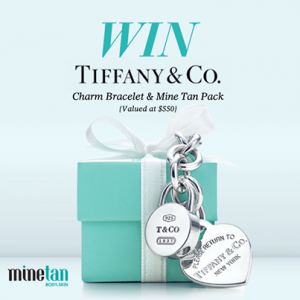Mine Tan – Win a Tiffany’s Bracelet & Mine Tan Pack Valued At $550