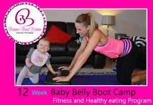 Mouths of Mums – WIN 1 of 2 Baby Belly Boot Camp fitness and healthy eating programs