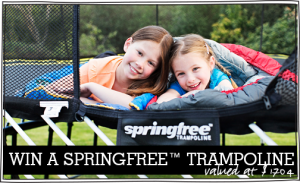 Mum’s Grapevine – Win a Springfree Trampoline worth $1,704