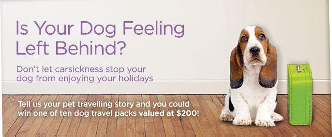 PawClub – Win 1 of 10 dog travelling packs valued at $200