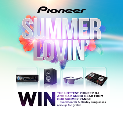 Pioneer Electronics – Win DJ & Car Audio Gear + Skateboards & Oakley Sunnies