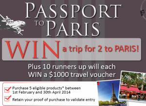 Priestley’s Gourmet Delights – Win A Trip To Paris For Two Valued At Up To $10,000