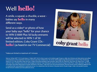 QV Skincare – Win $1K or 1/50 Coby Grant CDs