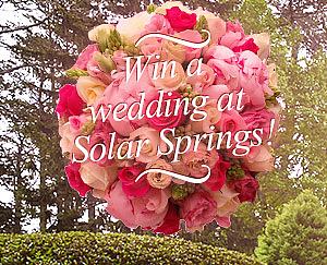 Smoothfm – Win Your Dream Wedding At Solar Springs Valued At Up To $20,000
