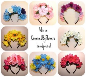 Taken by Surprise – win a Crowned by flowers headpiece