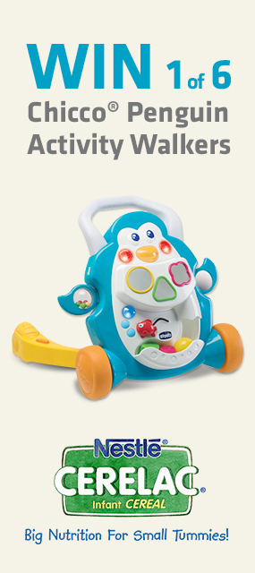 Woolworths Baby and Toddler Club – Win 1 of 6 Chicco Penguin Activity Walkers with CERELAC Infant Cereals