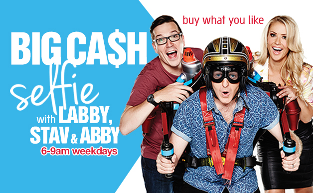 B105 – Win Big Cash Selfie With Labby, Stav & Abbys My Kitchen Rules