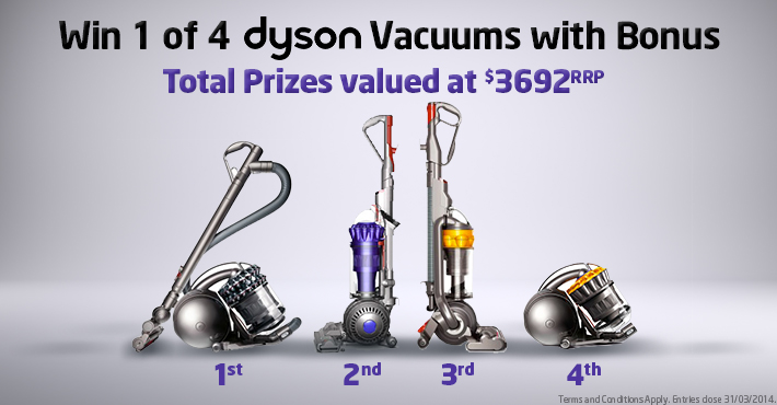 Betta – win 1 of 4 Dyson vacuums