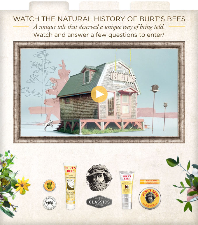 Burt’s Bees – Win 1 of 10,000 Burt’s Bees Classic sample size product