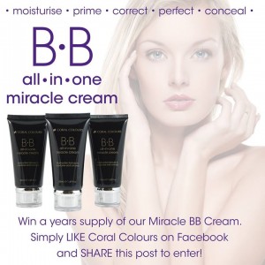 Coral Colours – Win a years worth of BB cream