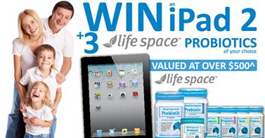 Discount Drug Stores – Win iPad and Lifespace probiotics products