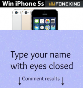 Fone King – Win an iPhone 5s