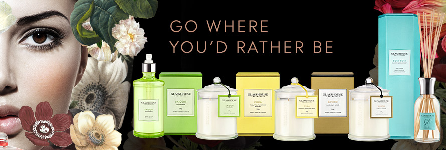 Glasshouse Fragrances – Win the Latest Additions to the Glasshouse Destinations Collection